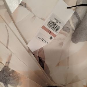 Calvin Klein high low maxi dress